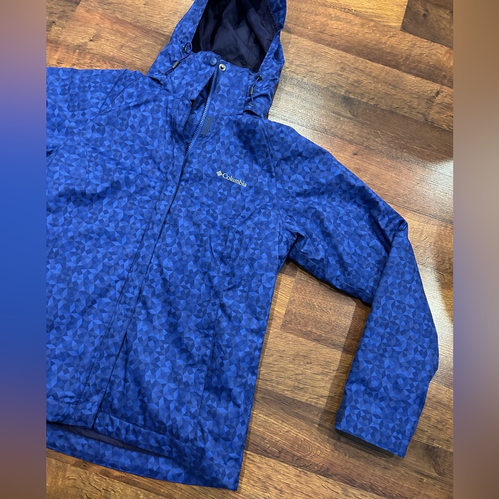 Columbia Cabin Chills Interchange 3-in-1 Winter Jacket Blue Women’s Small - Picture 2 of 10